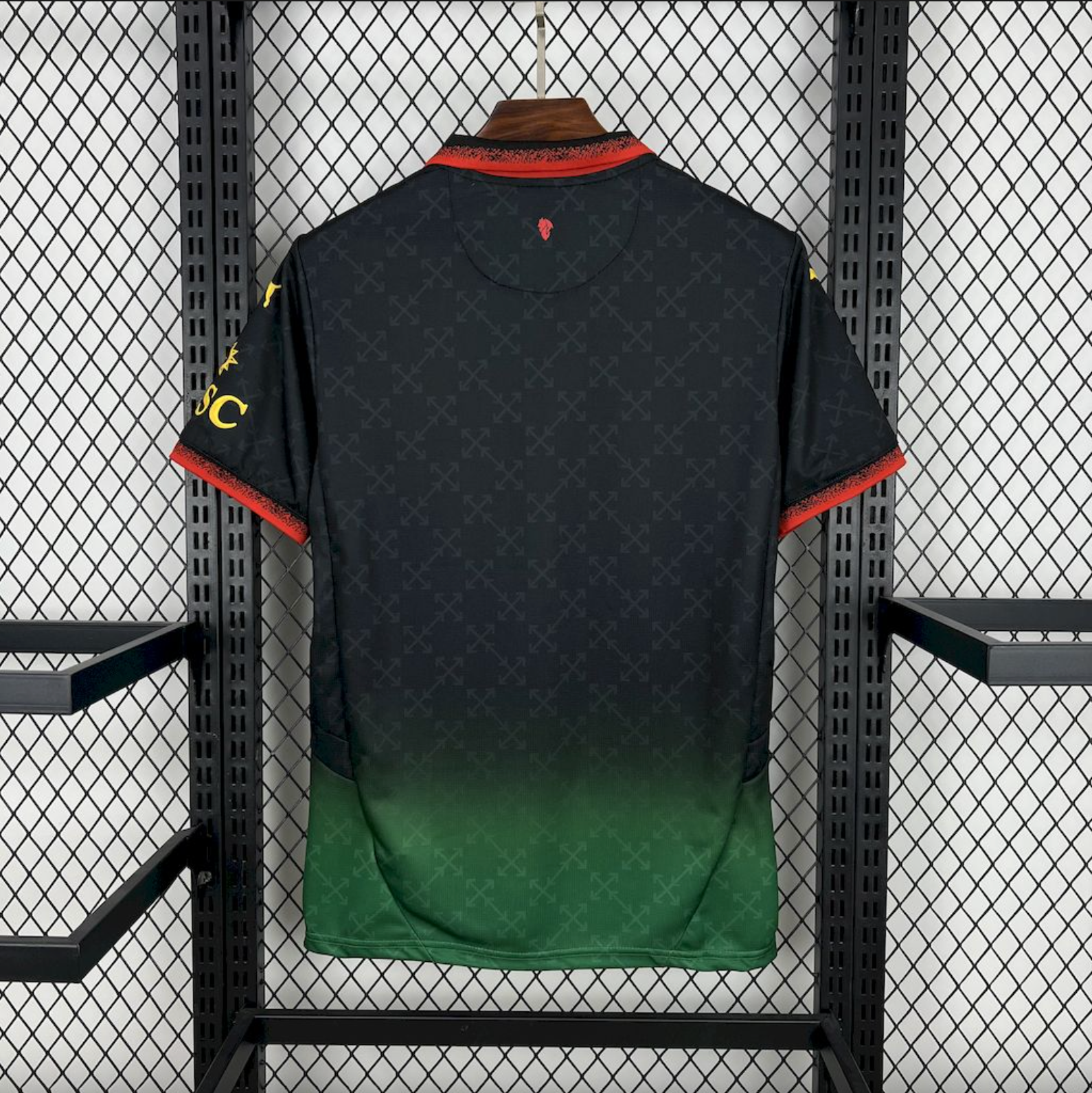 A.C. Milan 24/25 OFFWHITE Black Jersey