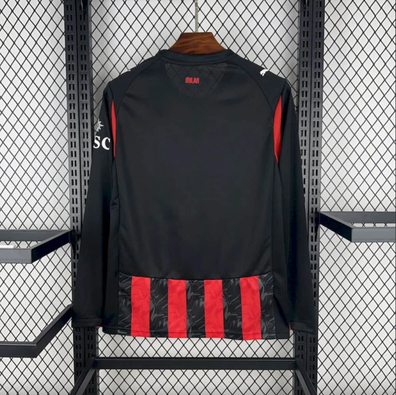 Long Sleeve AC Milan 25/26 Home Jersey