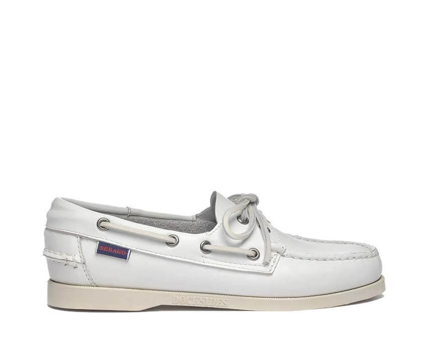 Sebago Docksides Portland W "White"