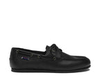 Sebago Owen Tumbled W "Black"