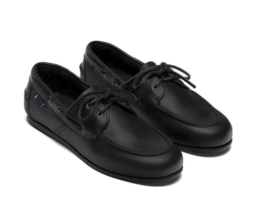 Sebago Owen Tumbled W "Black"