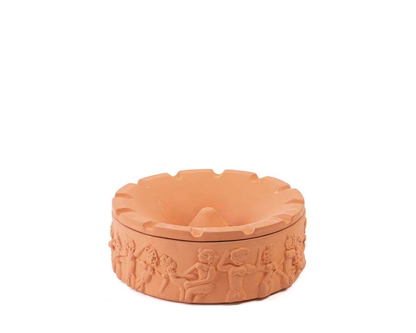 Seletti Magna Graecia Terracotta Ashtray Dialogues