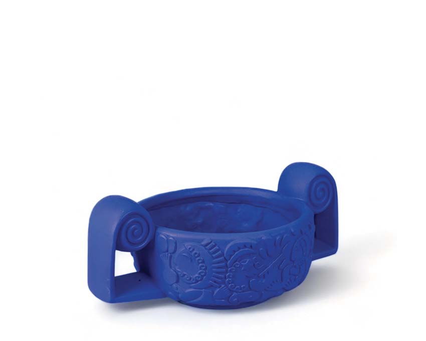 Seletti Terracotta Vase Centrotavola Blue