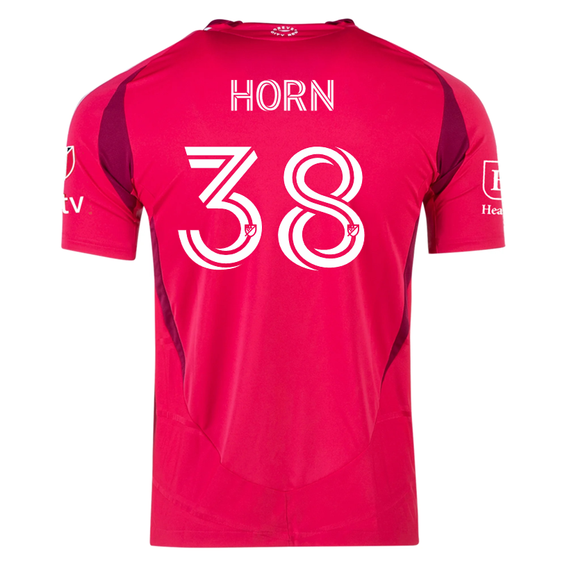 adidas Jannes Horn St. Louis FC Authentic Home Jersey 25/26 (Power Pink)