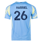 adidas Philadelphia Union Nathan Harriel Authentic Away Jersey 25/26 (Blue/Yellow)