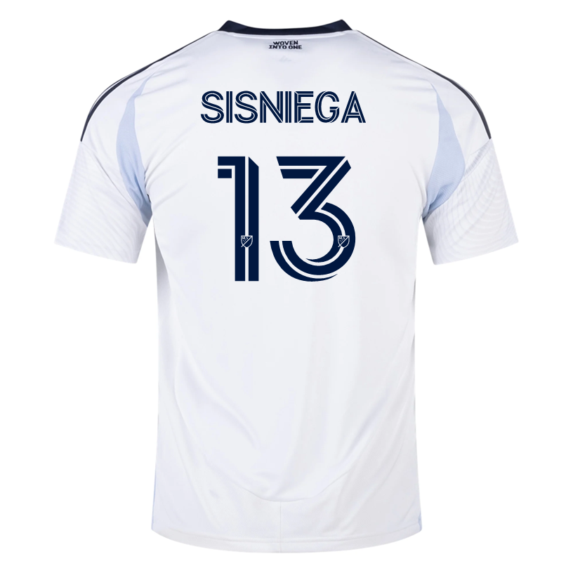 adidas Pablo Sisniega  San Diego FC Away Jersey 25/26 (White)