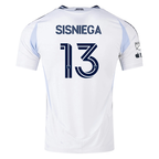 adidas San Diego FC Authentic Pablo Sisniega Away Jersey 25/26 w/ MLS & Apple Patch (White)