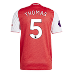 adidas Thomas Arsenal FC Authentic Home Jersey 25/26 w/ EPL Patch (Better Scarlet/White