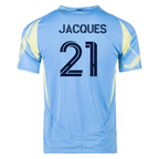 adidas Philadelphia Union Danley Jean Jacques Authentic Away Jersey 25/26 (Blue/Yellow)