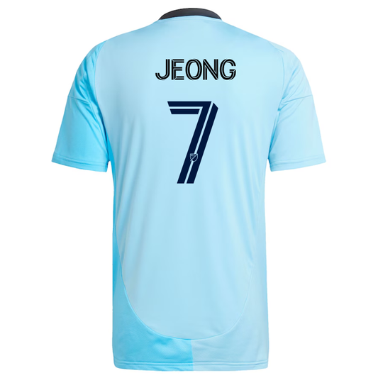 adidas Minnesota United Sang Bin Jeong Away Jersey 25/26 (Zenith Blue)