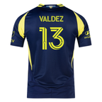 adidas Nashville Authentic Xavier Valdez Away Jersey w/ MLS + Apple TV 25/26 (Tena Blue)