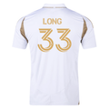 adidas Aaron Long LAFC Away Jersey 25/26 (White/Gold)
