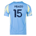 adidas Philadelphia Union Olivier Mbaizo Authentic Away Jersey 25/26 (Blue/Yellow)