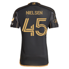 adidas Kenneth Nielsen LAFC Home 2025 Jersey w/ MLS + Apple TV + Ford Patches (Black/Gold)