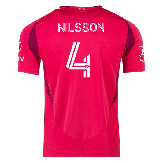 adidas Joakim Nilsson St. Louis FC Authentic Home Jersey 25/26 (Power Pink)