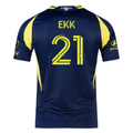 adidas Nashville Authentic Maximus Ekk Away Jersey w/ MLS + Apple TV 25/26 (Tena Blue)
