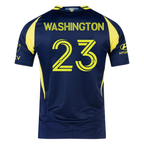adidas Nashville Authentic Taylor Washington Away Jersey w/ MLS + Apple TV 25/26 (Tena Blue)