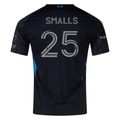 adidas Tyger Smalls Charlotte FC Authentic Away Jersey 25/26 (Black)