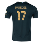 adidas Cristhian Paredes Portland Timbers Authentic Home Jersey w/ MLS & Apple Patch 25/26 (Green/Gold)