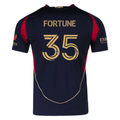 adidas Ajani "Jay" Fortune Atlanta United Authentic Home Jersey w/ MLS Patches 25/26 (Red/Black)