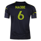 adidas Columbus Crew Darlington Nagbe Away Jersey 25/26 (Black/Yellow)
