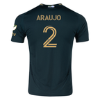 adidas Miguel Araujo Portland Timbers Authentic Home Jersey w/ MLS & Apple Patch 25/26 (Green/Gold)