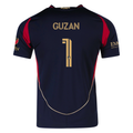 adidas Brad Guzan Atlanta United Authentic Home Jersey w/ MLS Patches 25/26 (Red/Black)