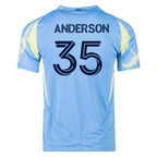 adidas Philadelphia Union Markus Anderson Authentic Away Jersey 25/26 (Blue/Yellow)