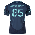 adidas K. Kossa-Rienzi Andrade Sounders Authentic Away Jersey 25/26 w/ MLS Patches & Sponsor (Aura Ink)