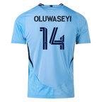 adidas Minnesota United Authentic Tani Oluwaseyi Away Jersey 25/26 (Zenith Blue)