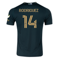 adidas Jonathan Rodriguez Portland Timbers Authentic Home Jersey w/ MLS & Apple Patch 25/26 (Green/Gold)
