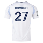 adidas San Diego FC Authentic Luca Bombino Away Jersey 25/26 w/ MLS & Apple Patch (White)