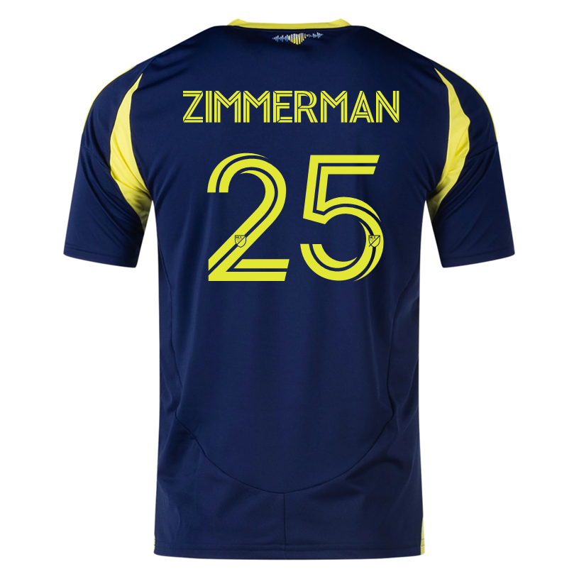 adidas Nashville Walker Zimmerman Away Jersey 25/26 (Tena Blue)