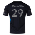 adidas Adilson Malanda Charlotte FC Authentic Away Jersey 25/26 (Black)