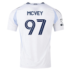 adidas San Diego FC Authentic Christopher McVey Away Jersey 25/26 w/ MLS & Apple Patch (White)