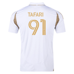 adidas Nkosi Tafari LAFC Away Jersey 25/26 (White/Gold)