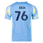 adidas Philadelphia Union Andrew Rick Authentic Away Jersey 25/26 (Blue/Yellow)