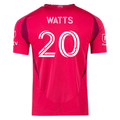 adidas Akil Watts St. Louis FC Authentic Home Jersey 25/26 (Power Pink)