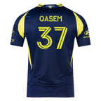 adidas Nashville Authentic Ahmed Qasem Away Jersey w/ MLS + Apple TV 25/26 (Tena Blue)