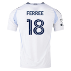 adidas San Diego FC Authentic Duran Ferree Away Jersey 25/26 w/ MLS & Apple Patch (White)