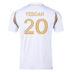 adidas Yaw Yeboah LAFC Away Jersey 25/26 (White/Gold)
