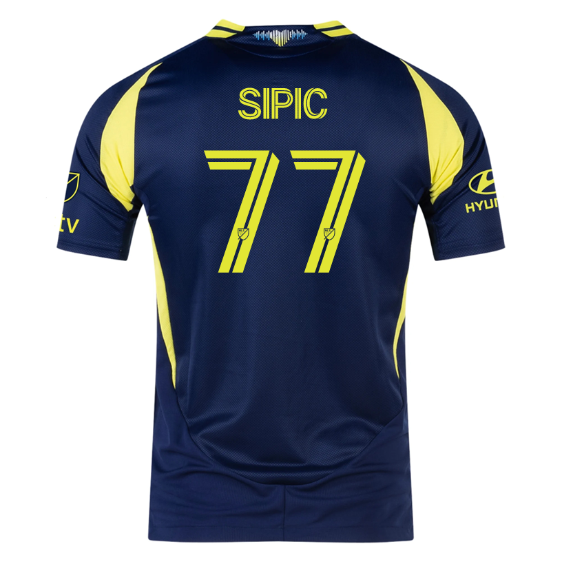 adidas Nashville Authentic Adem Sipic Away Jersey w/ MLS + Apple TV 25/26 (Tena Blue)