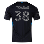 adidas Iuri Tavares Charlotte FC Authentic Away Jersey 25/26 (Black)