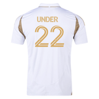 adidas Cengiz Ünder LAFC Away Jersey 25/26 (White/Gold)