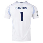 adidas San Diego FC Authentic CJ dos Santos Away Jersey 25/26 w/ MLS & Apple Patch (White)