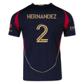 adidas Ronald Hernández Atlanta United Authentic Home Jersey w/ MLS Patches 25/26 (Red/Black)