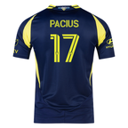 adidas Nashville Authentic Woobens Pacius Away Jersey w/ MLS + Apple TV 25/26 (Tena Blue)