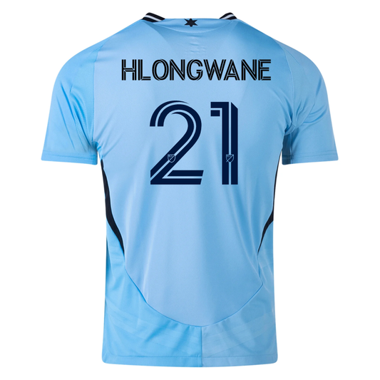 adidas Minnesota United Authentic Bongokuhle Hlongwane Away Jersey 25/26 (Zenith Blue)