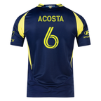 adidas Nashville Authentic Bryan Acosta Away Jersey w/ MLS + Apple TV 25/26 (Tena Blue)
