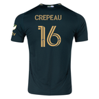 adidas Maxime Crepeau Portland Timbers Authentic Home Jersey w/ MLS & Apple Patch 25/26 (Green/Gold)